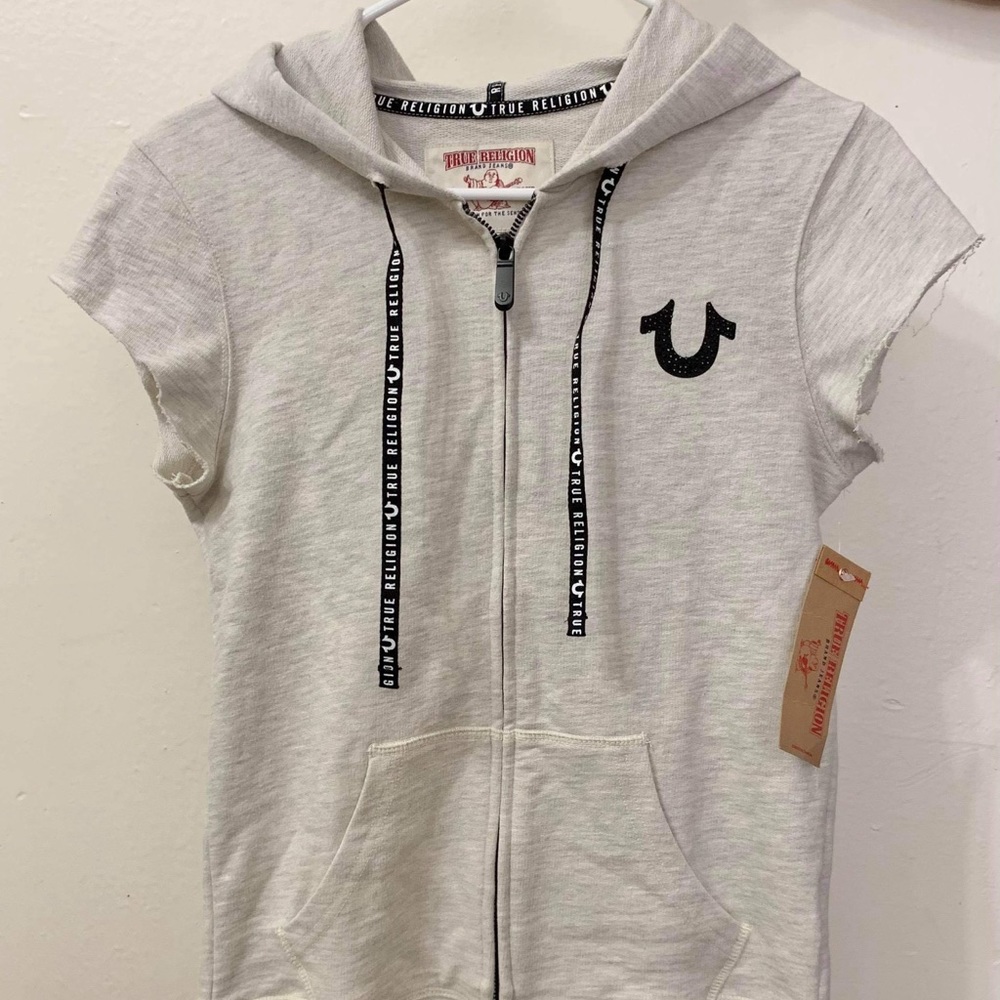 True Religion Short Sleeved Hoodie